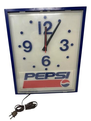 Vtg pepsi clock for - clock,